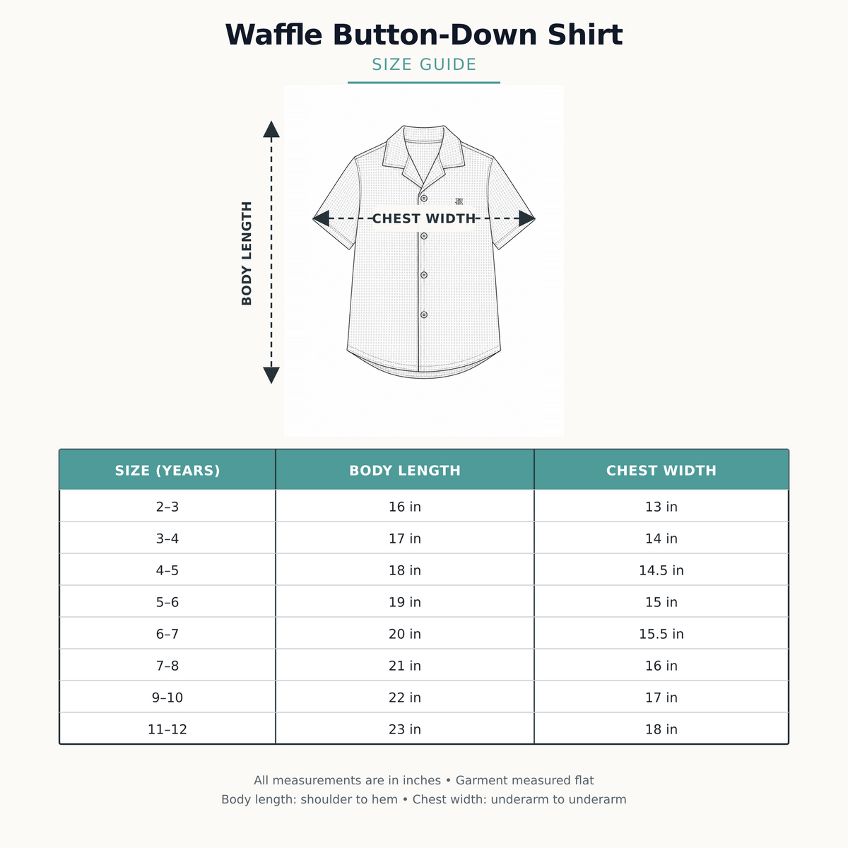 Waffle Button Downs