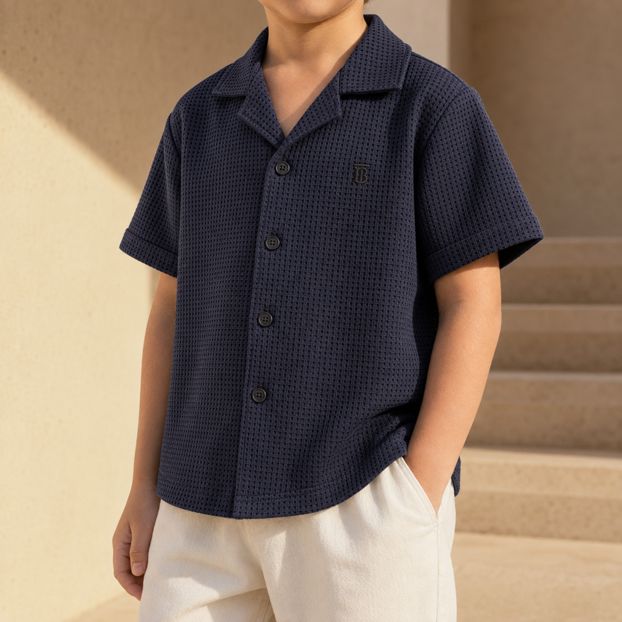 Waffle Button Downs