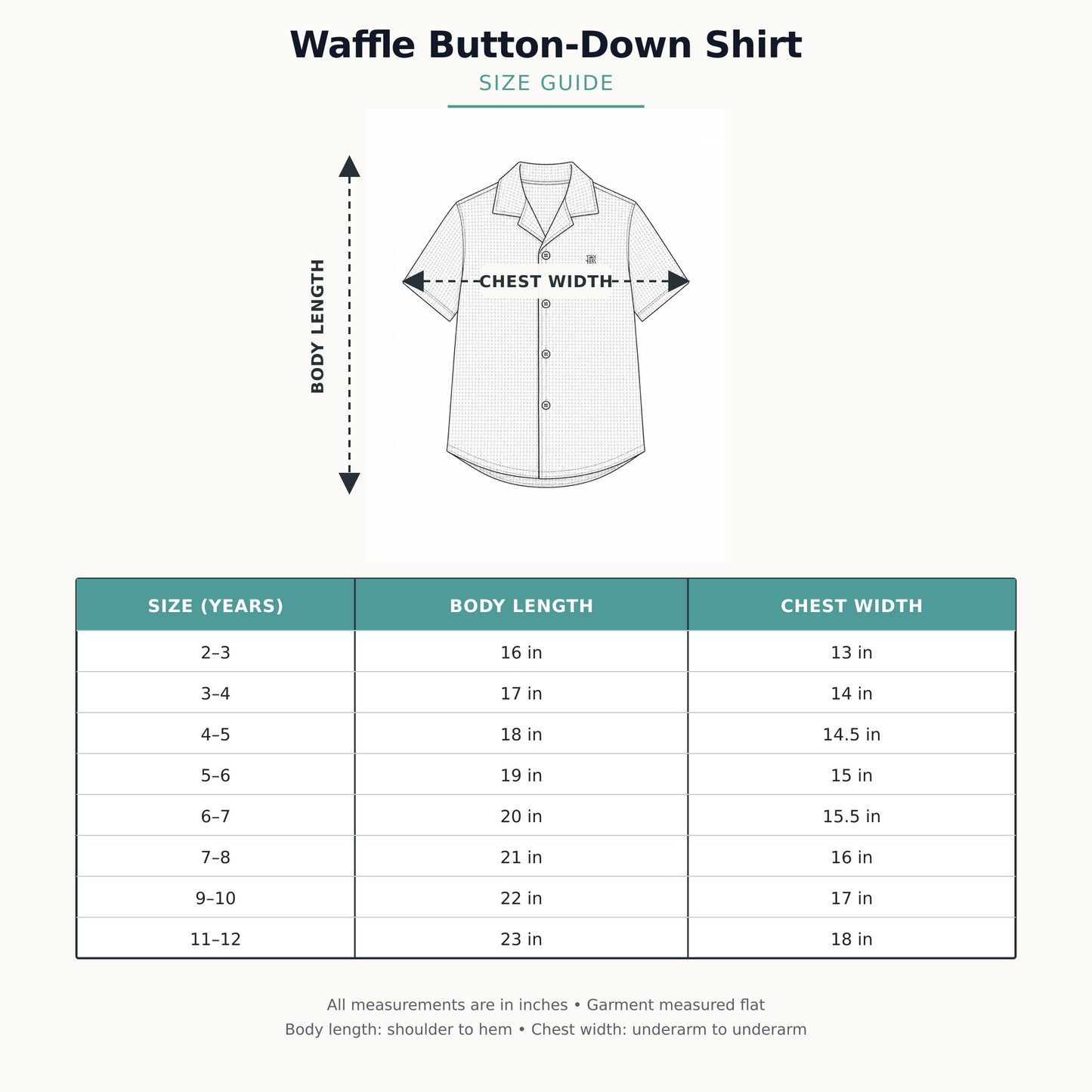 Waffle Button Downs