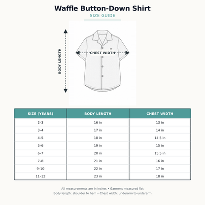 Waffle Button Downs