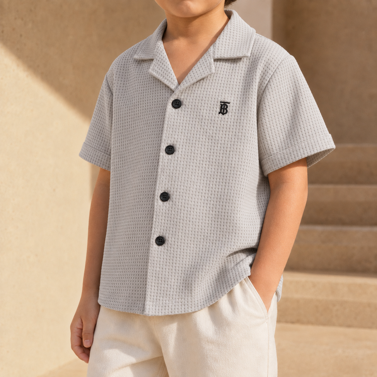 Waffle Button Downs