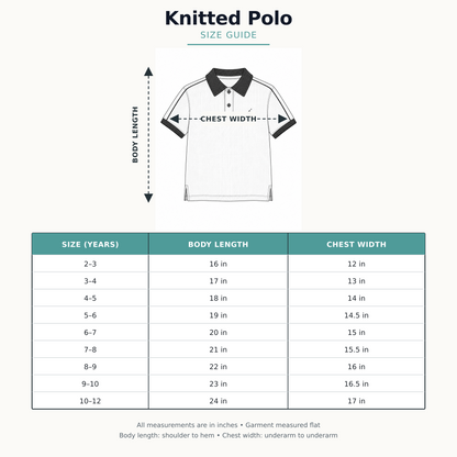 Waffle mesh Polos