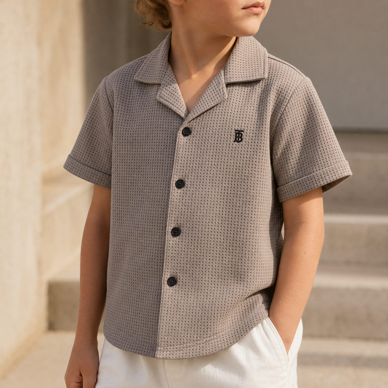Waffle Button Downs