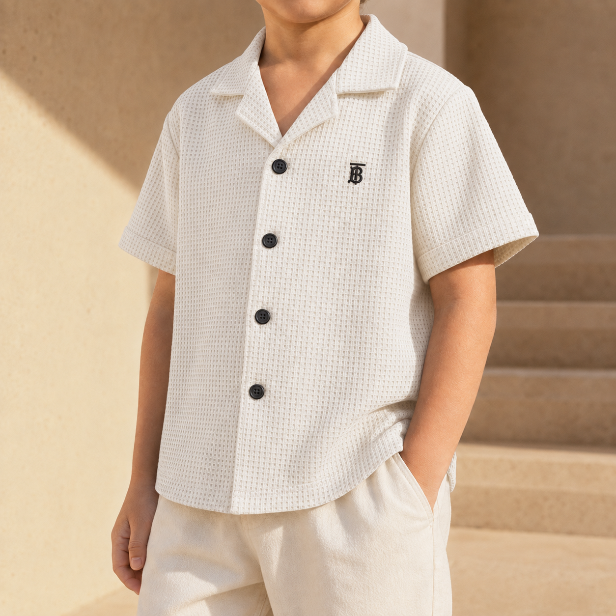 Waffle Button Downs